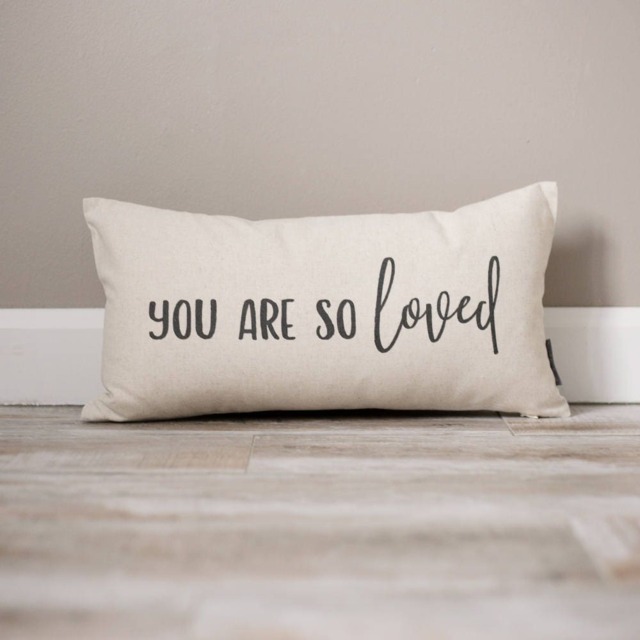 You Are So Loved - Monogrammed Gift Gifts For Her Valentines Day Valentine's Husband Decor Wife - image 1