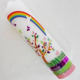 Baptism Candle Tree Of Life, Incl. Labeling - thumbnail 3