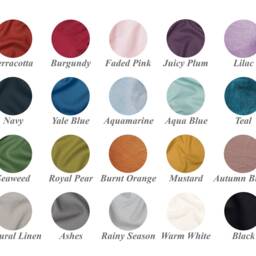 Linen Flat Bed Sheet 100% Linen Material Stonewashed Bedding Twin Full Queen King Size No Seams, Mother's Day, Valentines Day Gift - thumbnail 3