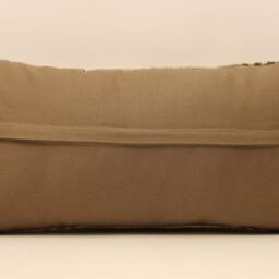 Handmade Lumbar Kilim Pillow 12x24Inch 30x60 cm Oriental Boho Turkish Small Oblong Kilim Cushion Covertribal Pillows 4Oaf-109 - thumbnail 4