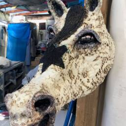Whimsical Horse Head Wall Decor - thumbnail 2