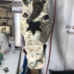 Whimsical Horse Head Wall Decor - thumbnail 4