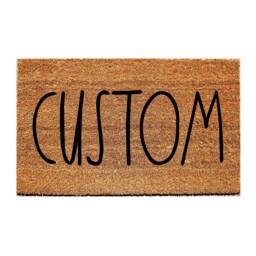 Custom Doormat - Design Farmhouse Style