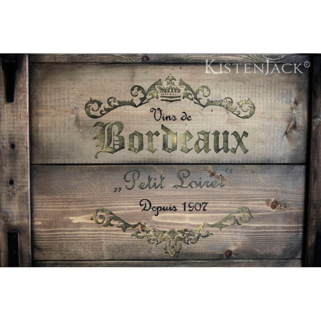 "Chest, Wooden Box, Cargo Bench, Coffee Table ""Bordeaux" - image 1