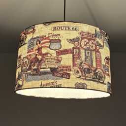 "Lampshade ""Route 66" - thumbnail 2