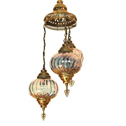 Chandelier Lamp, Light, Moroccan Light, Moroccan Lighting, Turkish Light, Moroccan Lamp, Moroccan Pendant, Moroccan Lantern - thumbnail 2