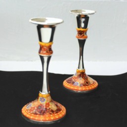Candle Holders, Home Accessories, Candlesticks, Wedding Candles Holder, Jewish Gift, Table Decoration Set, Centerpiece, Bat Mitzvah - thumbnail 4