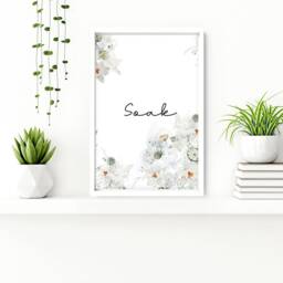 Shabby Chic Watercolour Greenery Framed Set Of 3 Wall Art Prints For Home Decor Bathroom, Sage Green Toilet Spa Decor - thumbnail 3