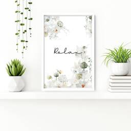 Shabby Chic Watercolour Greenery Framed Set Of 3 Wall Art Prints For Home Decor Bathroom, Sage Green Toilet Spa Decor - thumbnail 2