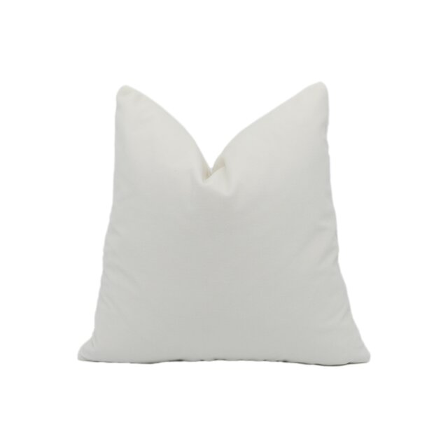 Designer Velvet Stunning White Cushion Cover Throw Pillow Home D??cor - image 1