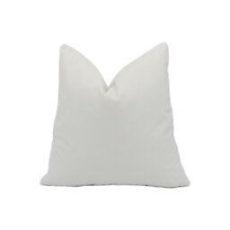 Designer Velvet Stunning White Cushion Cover Throw Pillow Home D??cor - thumbnail 1