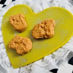 Chicken Nugget Heart Wall Hanging/Fake Food/ Food D??cor/Kitchen D??cor/Dopamine D??cor/Pop Art/Valentines Day Gift/Kitschy Gift/ Art - thumbnail 2
