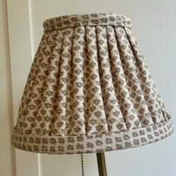 Fermoie Neutral Marden Gathered Lampshade 8 - thumbnail 4