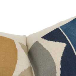 Scion - Yoki 5 Colourways Available Terracotta/Berry Sapphire Denim Fig Retro Curvy Cushion Cover Handmade Throw Pillow - thumbnail 2