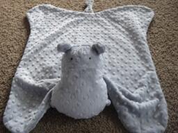 Kids, Animal Security Blanket Toy, Sculptured Plush Buddy
