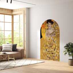 Gustav Klimt Portrait Of Adele Bloch-Bauer I Wall Sticker - Arch Fabric Decal Artistic Home Decor - thumbnail 3