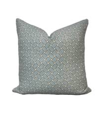 Soane Great Britain - Adam Bray Webbing Azure Cushion Cover Pillow Double Sided - thumbnail 1