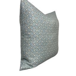 Soane Great Britain - Adam Bray Webbing Azure Cushion Cover Pillow Double Sided - thumbnail 2