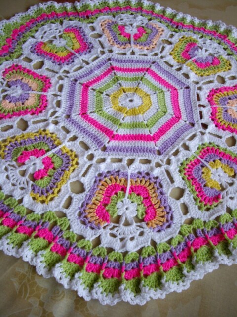 Butterflies Crochet Blanket - image 1