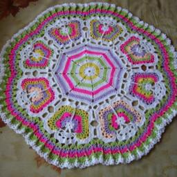 Butterflies Crochet Blanket - thumbnail 2