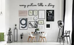 Every Picture Tells A Story Word Art - Acrylic Wall Decor - thumbnail 1