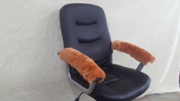 Sheepskin Arm Rest Cover Made By Me in The UK - thumbnail 1