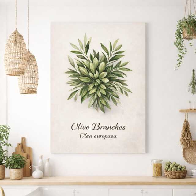 Botanical Plant Prints & Deluxe Greeting Cards. Stylish Foliage Wall Art. Elegant Nature Home Decor. Set Of 8, Poster And - image 1
