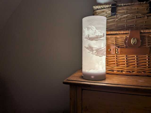 Spitfire Night Light - Rechargeable, Colour-Changing, & Full Of Character - image 1