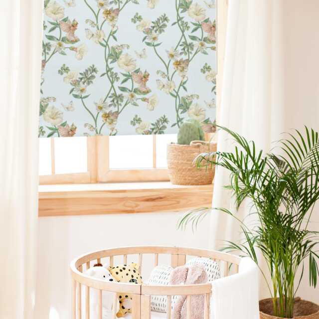The Narcissus Flower Fairy Roller Blind For Living Room, Kitchen & Nursery - Made To Measure Custom Size & Blackout Options - image 1
