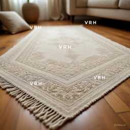 8x10 Muted Beige Ivory Oushak Hand Knotted Wool Rug, Floral Afghan Style Persian Made Luxury Carpet, Hallway Decor Rugs