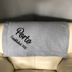 Personalized Blanket, Family Name Grandparent Gift, Blanket For Grandma, Canada - thumbnail 3