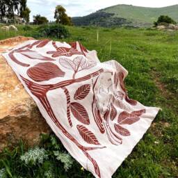 "Organic Cotton Muslin Blanket " - thumbnail 2