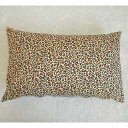 "Leopard Print Tempur Travel Pillow Cover 16""x10" - thumbnail 2