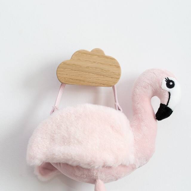 Wooden Cloud Hooks For Nursery Wall Decor, Kids Room & Coat Hanger - image 1