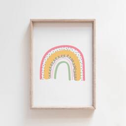 3 Girls Playroom Prints, Sister Bedroom Nursery Print, Our Happy Place, Wall Art, Decor - thumbnail 3