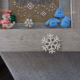 January Let It Snow Wall Hanging - thumbnail 4