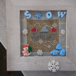 January Let It Snow Wall Hanging - thumbnail 2