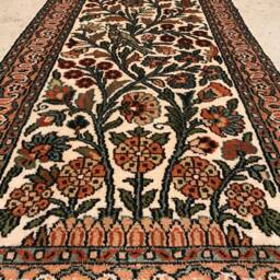 Size1.5/4 Ft. Handmade Kashmir Silk Carpet - thumbnail 4