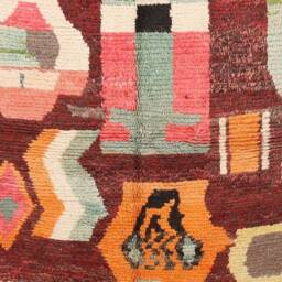 Vintage Boujaad Rug, 4x5 Ft, Moroccan Rug - thumbnail 3