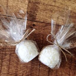 Wedding Favour Candles, Rose Mini Pillar Candle Favour, Perfect Favour, Soy Wax Unscented - thumbnail 3