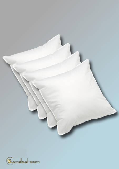 40 X cm Cushion With 500 G Feather Filling, Inner Cushion, Seat Pillow, Cuddly Plump - image 1