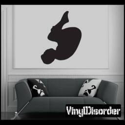 Scuba Diver Vinyl Wall Decal Or Car Sticker - Divingst003Et - thumbnail 1
