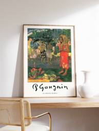 Paul Gauguin Poster, Hail Mary, Art Print, Exhibition Floral Modern Art, Gift, A1/A2/A3/A4 - thumbnail 1