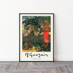 Paul Gauguin Poster, Hail Mary, Art Print, Exhibition Floral Modern Art, Gift, A1/A2/A3/A4 - thumbnail 3