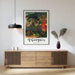 Paul Gauguin Poster, Hail Mary, Art Print, Exhibition Floral Modern Art, Gift, A1/A2/A3/A4 - thumbnail 2