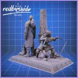 Vinland Saga Thorfinn & Thors, Maximum Detailed 16K 3D Resin Printed Diorama Model/statue - thumbnail 4