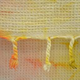 Dip Dye Batik Towel, Colorful Towel, Surfer Beach Towel, 38''x65 - thumbnail 3