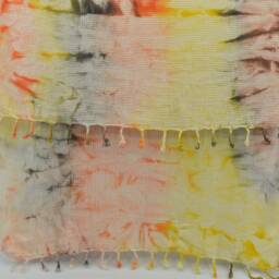 Dip Dye Batik Towel, Colorful Towel, Surfer Beach Towel, 38''x65 - thumbnail 2