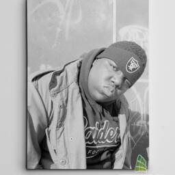 Biggie Smalls Notorious Big Canvas Art Print Wall Framed Picture Music Decor Ready To Hang -C542 - thumbnail 2