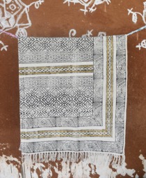Large - 10x14 Ft Indian Rugs, Cotton Rug, Woven Area Decor Rustic Decorative Bohemian Indian Rugs - thumbnail 1